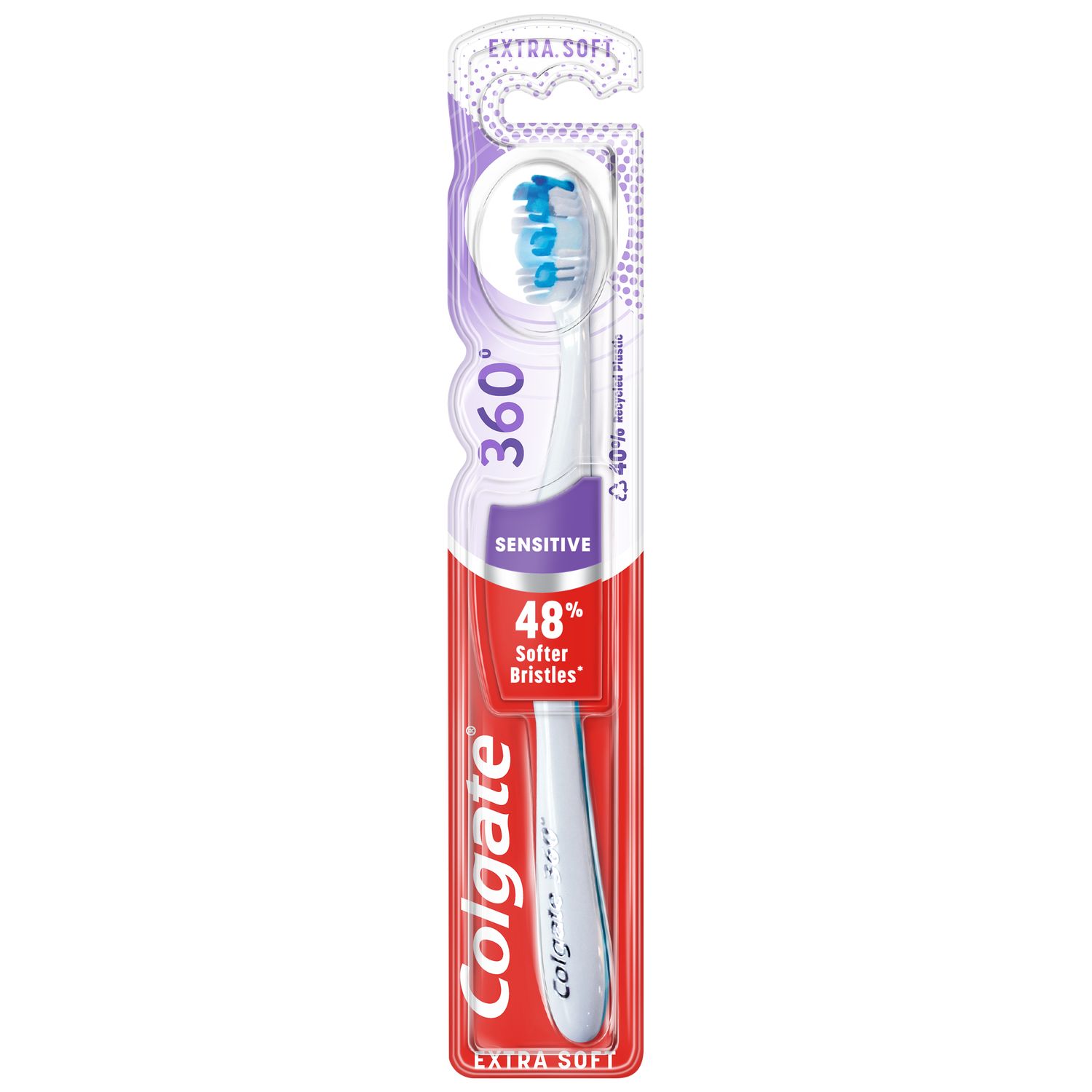 מברשת שיניים ידנית Colgate 360 Sensitive Pro-Relief Extra Soft
